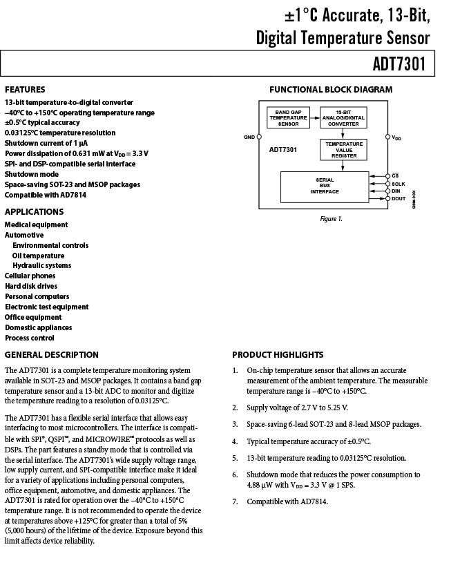 ADT7301ARTZ-500RL7-1