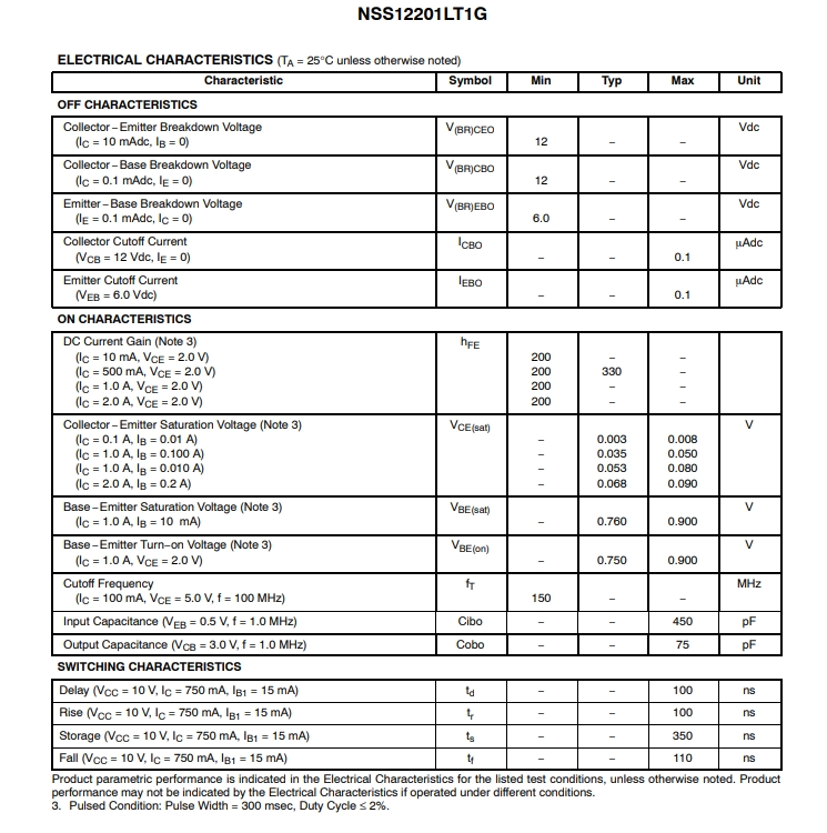 NSS12201LT1G 1 176309247022d526.png