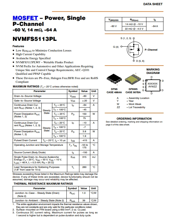 NVMFS5113PLWFT1G详情1 176654702360842d.png
