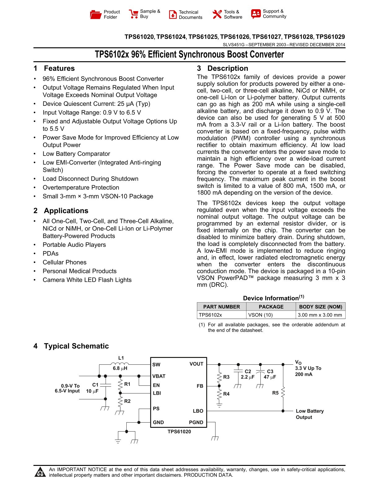 TPS61026DRCT (1)